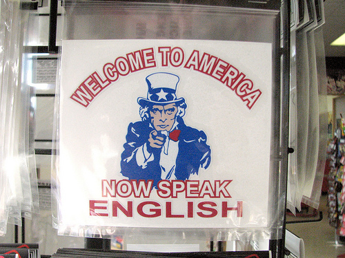 Welcome to America, indeed