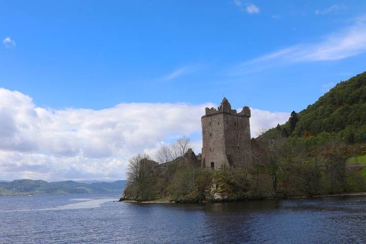  le château d’Urquhart du Loch Ness