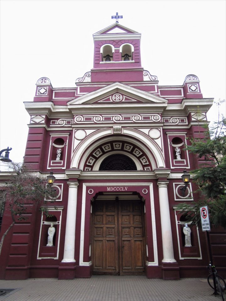 Église de la VeraCruz de Santiago du Chili