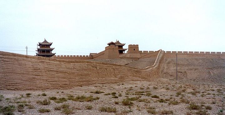  la Grande Muraille symbole de la Route de la soie