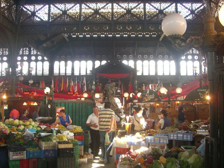 marché central de Santiago du Chili