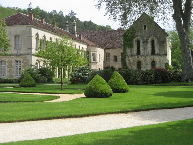 Fontenay, un site classé au patrimoine mondial de l'UNESCO de France
