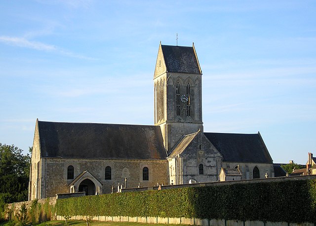 église de tilly sur seulles, un des plus beaux villages de Normandie