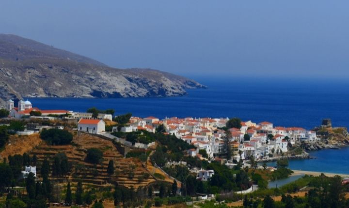 Visiter l'île d’Andros dans les Cyclades