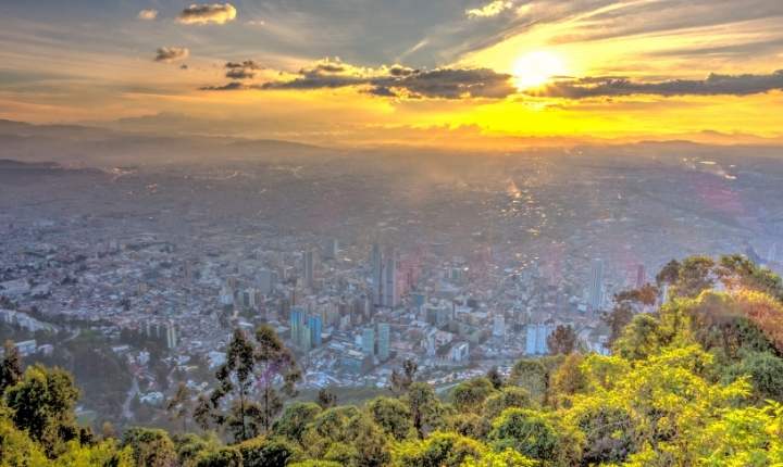 vue sur Bogota