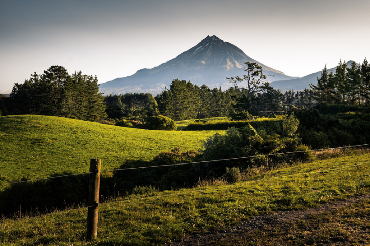 Taranaki, le plus beau volcan de Nouvelle-Zélande
