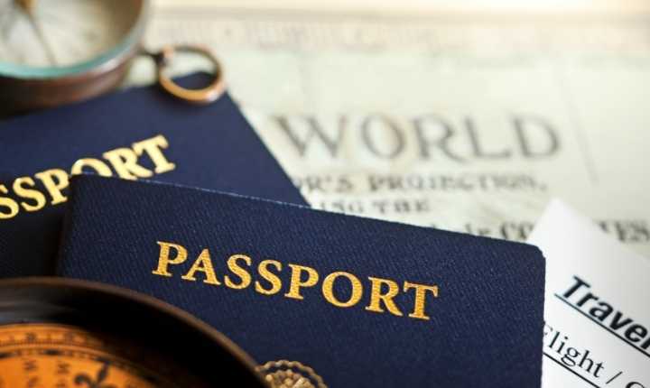passeport billet avion