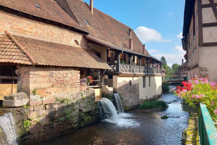 Le village d'Andlau en Alsace