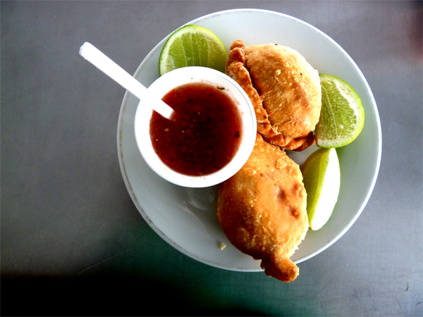 Empanadas en Colombie